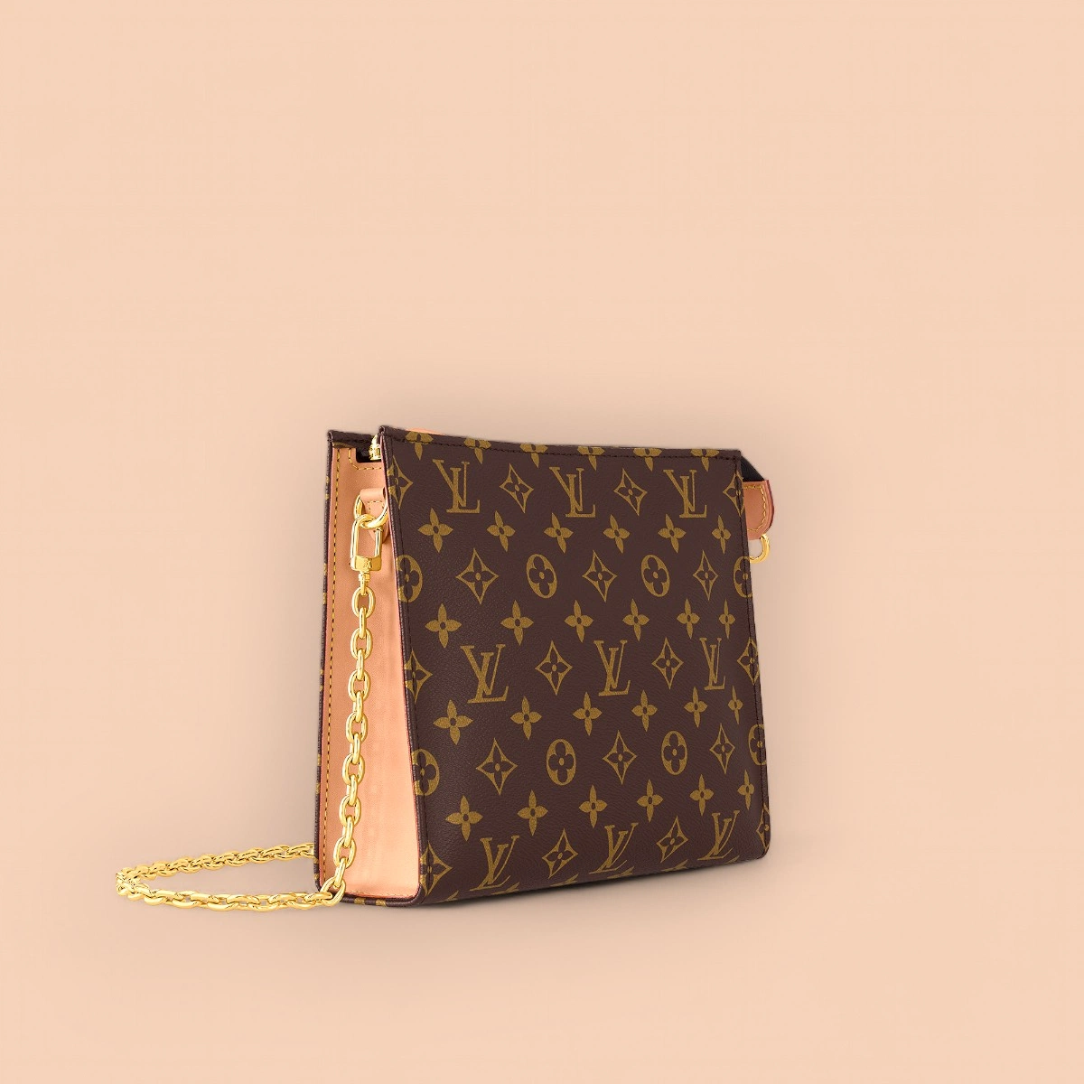 LV Toiletry Pouch On Chain Monogram 手拿包-M81412