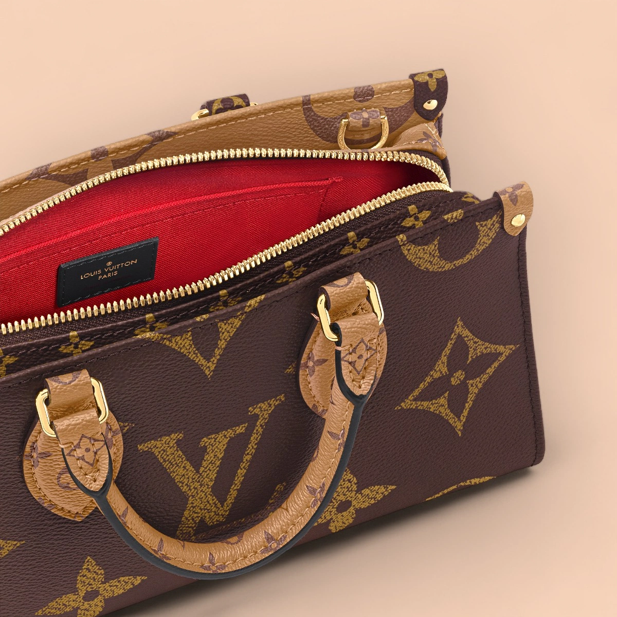 LV OnTheGo East West Monogram手提包 肩帶托特包-M46653 48 LV OnTheGo East West Monogram手提包 肩帶托特包-M46653