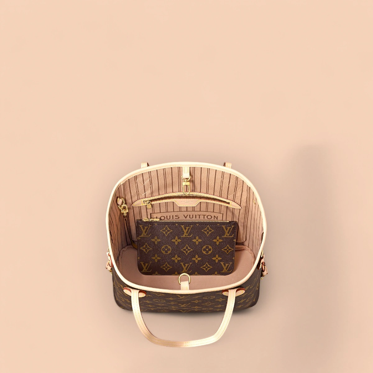 LV Neverfull PM Monogram 托特包包s-M46979 22 LV Neverfull PM Monogram 托特包包s-M46979