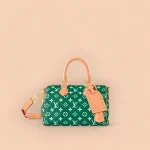 LV Runway Speedy P9 Bandoulière 25 綠色 購物旅行包-M24423