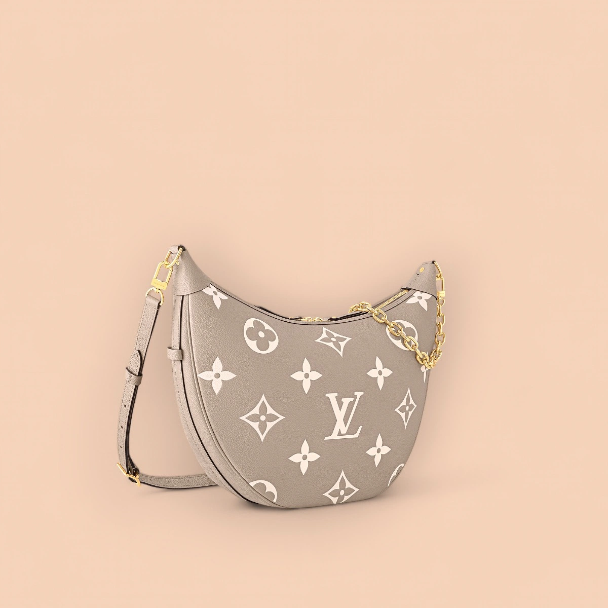 LV Loop Hobo Monogram epi 腋下鏈條包-M46738