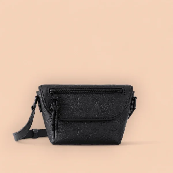 LV Pulse Monogram Shadow 可穿戴式郵差包-M12636