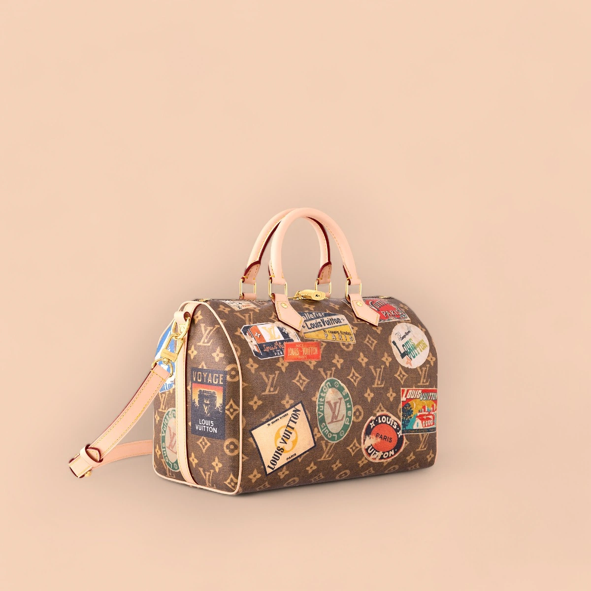 LV Speedy Bandoulière 30 Flight Mode包包-M47087 23 LV Speedy Bandoulière 30 Flight Mode包包-M47087