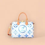 LV Speedy Bandoulière 25 藍漸變斜揹包-M11264