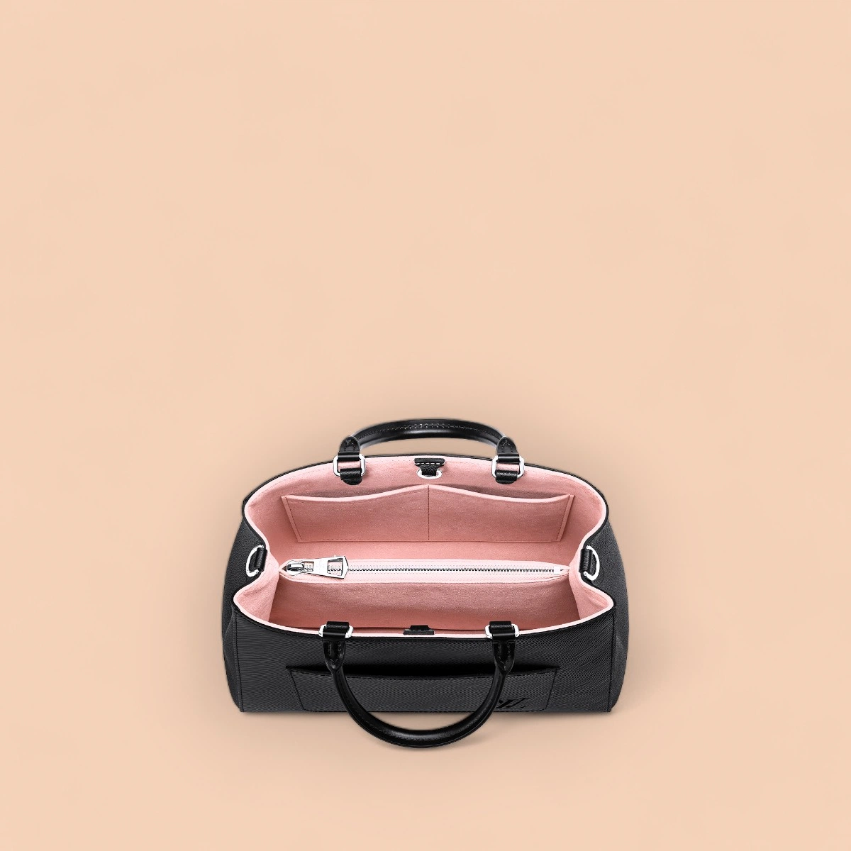 LV Marelle MM黑色紋理 肩背 手提托特包包-M59954