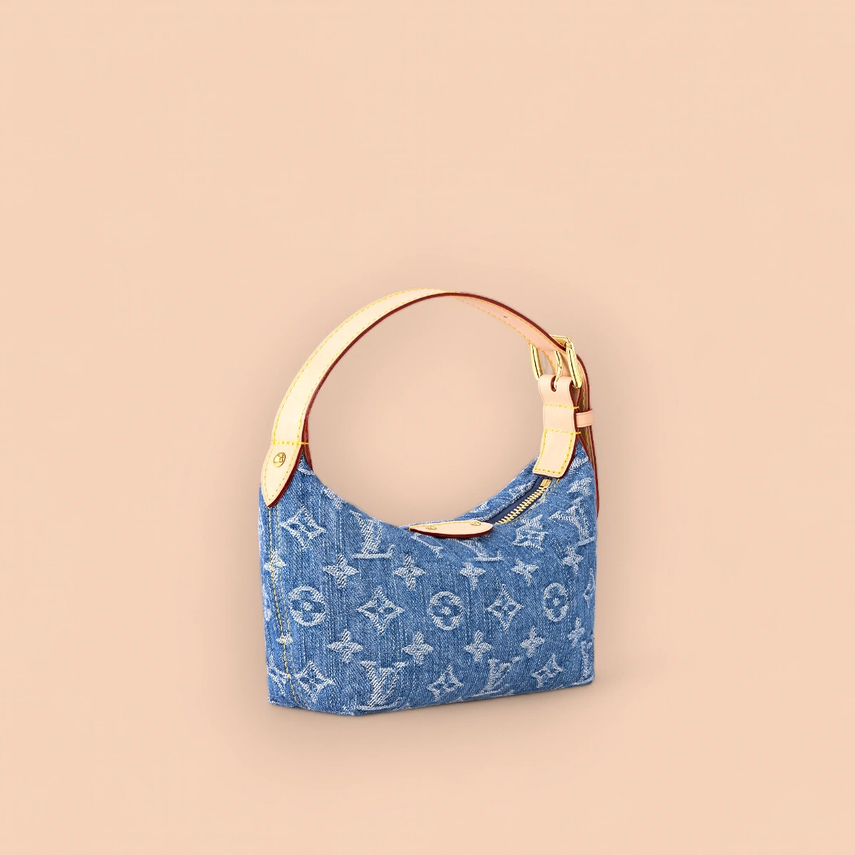 LV RemixHills Pochette Monogram 牛仔麻將包袋-M82949