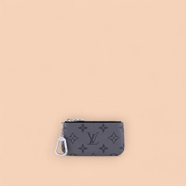 LV Eclipse 灰色鑰匙零錢包-M80905