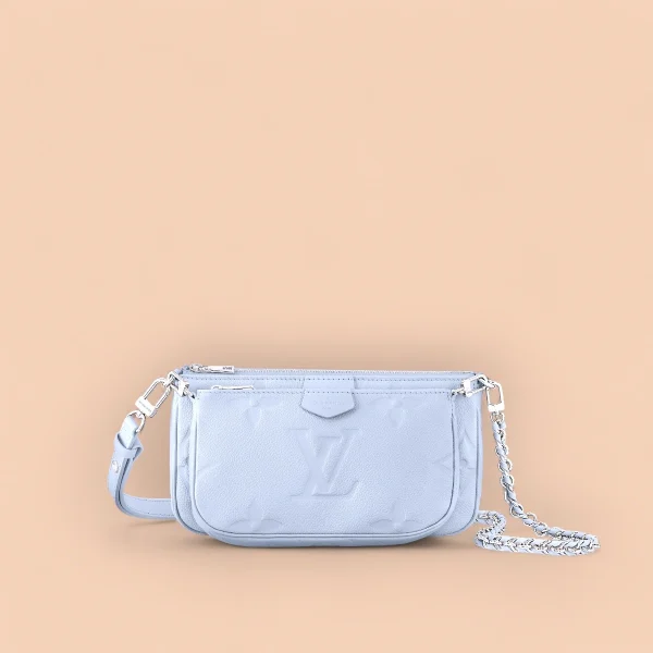 LV Multi Pochette Accessoires Monogram EPI 鏈條包包-M47173