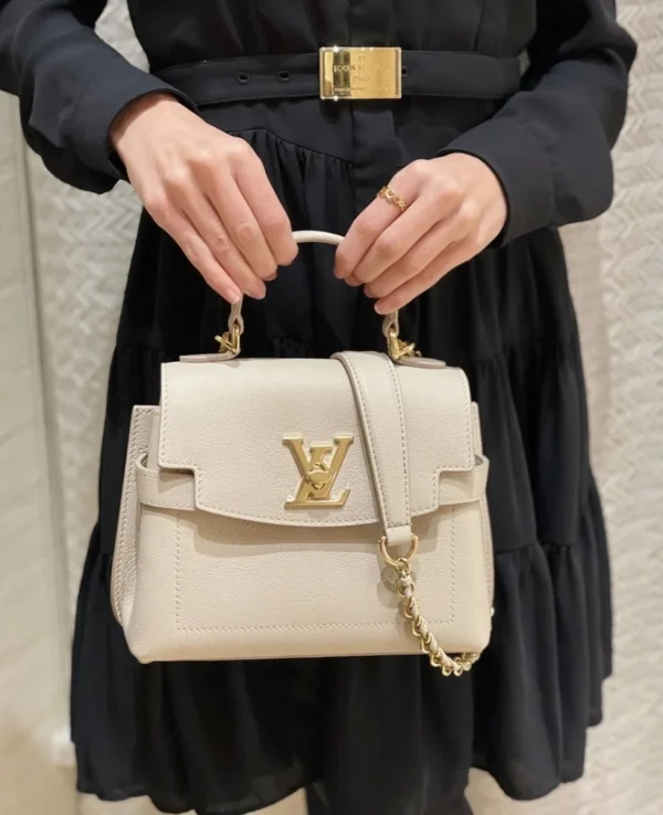 LV LockMe Ever Mini 鏈條 斜挎 斜揹包-M21052：圖片 5