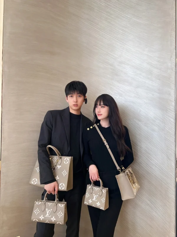LV OnTheGo BB mini 灰色雙面托特購物袋-M47054：圖片 2