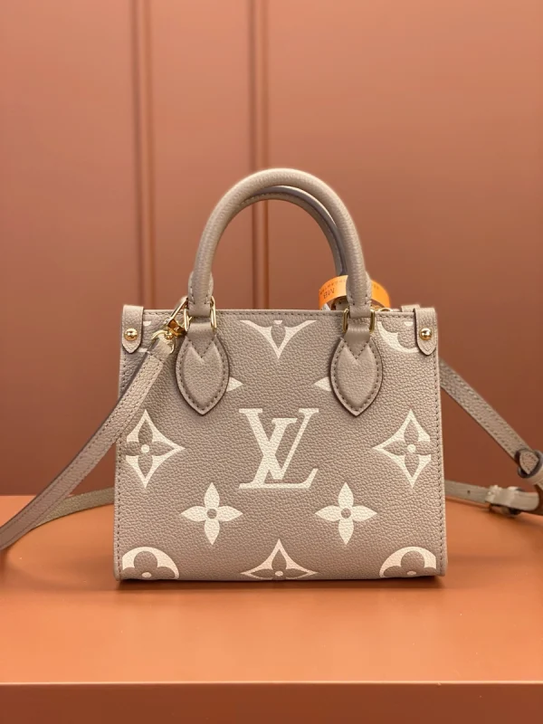 LV OnTheGo BB mini 灰色雙面托特購物袋-M47054：圖片 11