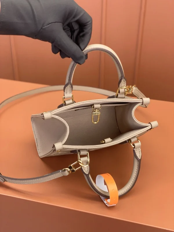 LV OnTheGo BB mini 灰色雙面托特購物袋-M47054：圖片 8