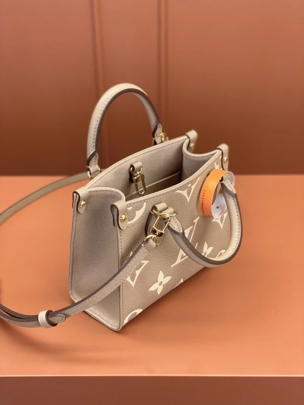 LV OnTheGo BB mini 灰色雙面托特購物袋-M47054：圖片 7