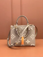 LV OnTheGo BB mini 灰色雙面托特購物袋-M47054：圖片 5