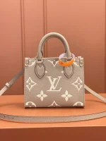 LV OnTheGo BB mini 灰色雙面托特購物袋-M47054：圖片 4