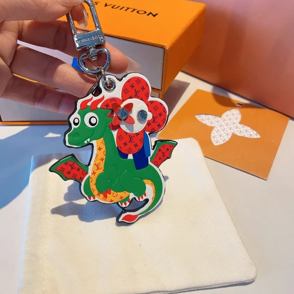LV 農曆新年系列LV Dragon Vivienne Figurine 鑰匙扣兼包包吊飾-M01466：圖片 6