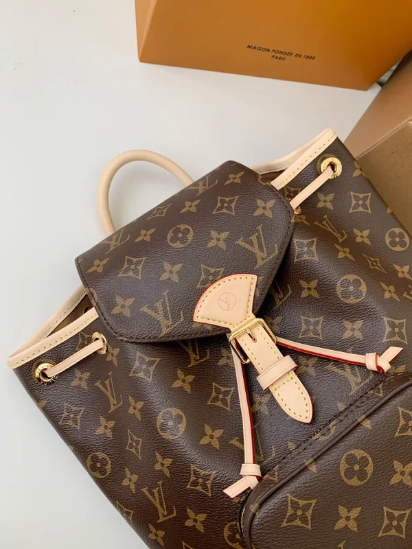LV Montsouris PM Monogram 雙肩包 背包-M11198：圖片 5