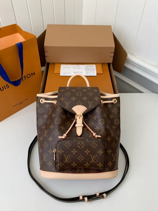 LV Montsouris PM Monogram 雙肩包 背包-M11198：圖片 2