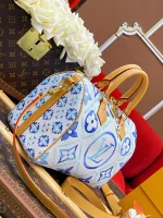 LV Speedy Bandoulière 25 藍漸變斜揹包-M11264：圖片 11