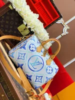 LV Speedy Bandoulière 25 藍漸變斜揹包-M11264：圖片 10