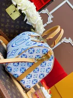 LV Speedy Bandoulière 25 藍漸變斜揹包-M11264：圖片 8
