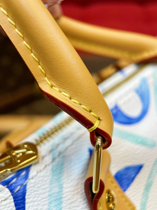 LV Speedy Bandoulière 25 藍漸變斜揹包-M11264：圖片 17