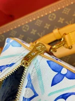 LV Speedy Bandoulière 25 藍漸變斜揹包-M11264：圖片 15