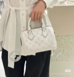 LV Speedy Bandoulière 20 白色印花側揹包-M11276：圖片 6