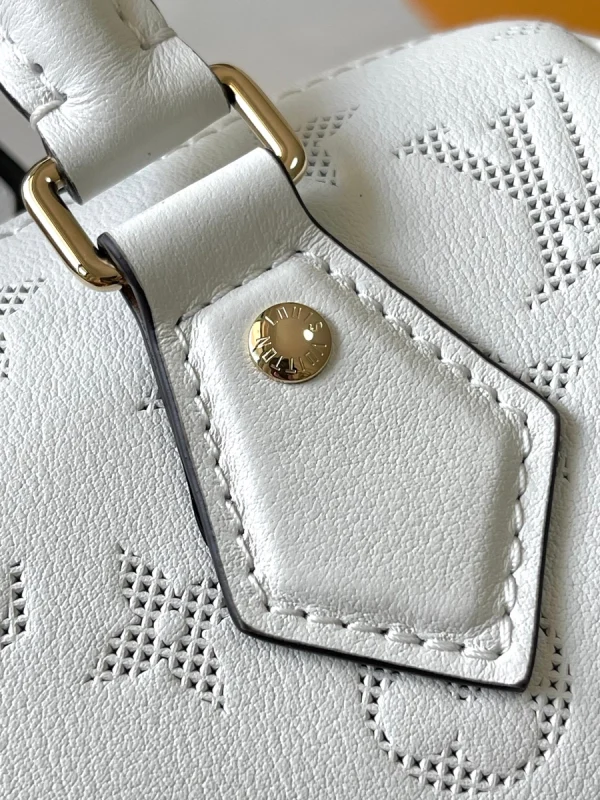 LV Speedy Bandoulière 20 白色印花側揹包-M11276：圖片 11