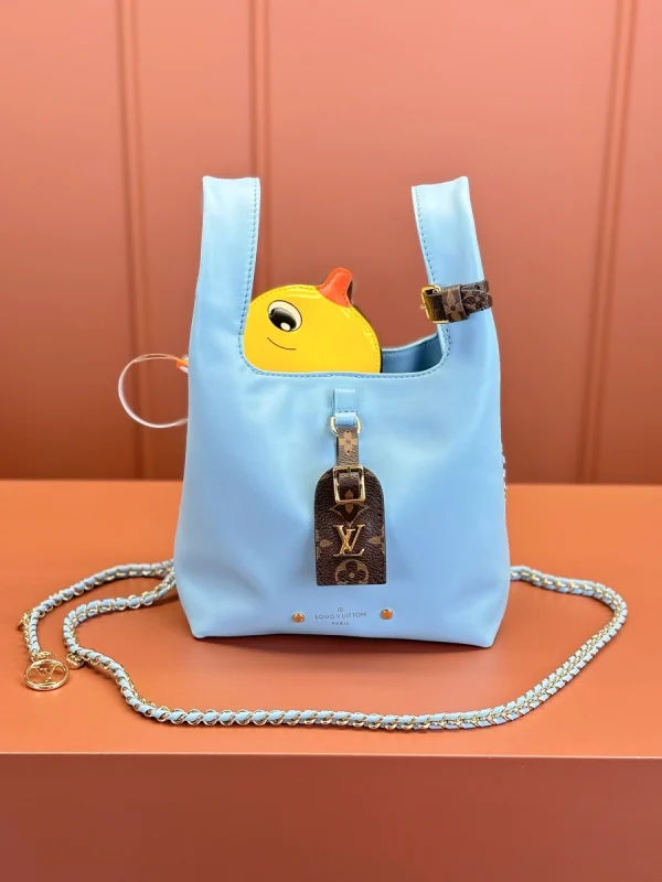 LVAtlantis BB Monogram Napa 提花單肩包 -M11387：圖片 3