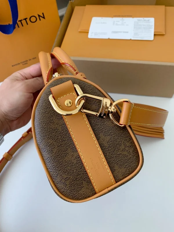 LV Keepall Bandoulière 25 Monogram 旅行登機包-M11542：圖片 21
