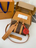 LV Keepall Bandoulière 25 Monogram 旅行登機包-M11542：圖片 30
