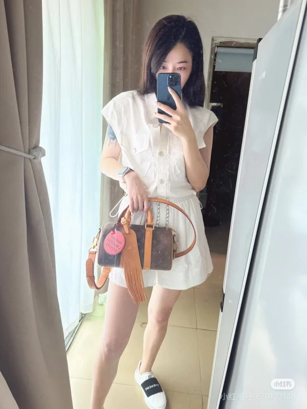 LV Keepall Bandoulière 25 Monogram 旅行登機包-M11542：圖片 4