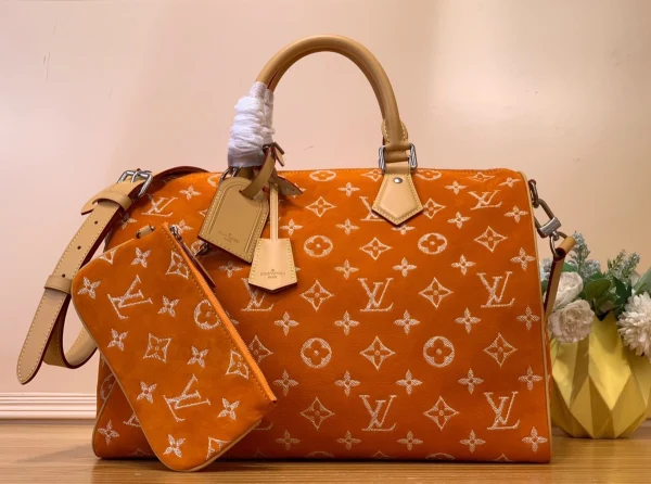 LV Speedy P9 Bandoulière 40 波士頓單肩斜揹包-M11569：圖片 6