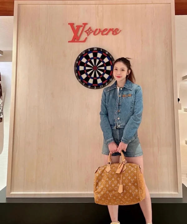 LV Speedy P9 Bandoulière 40 波士頓單肩斜揹包-M11569：圖片 4