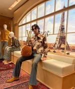 LV Speedy P9 Bandoulière 40 波士頓單肩斜揹包-M11569：圖片 5