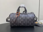 LV Keepall Bandoulière 25 Monogram 斜挎 旅行包-M11595：圖片 6