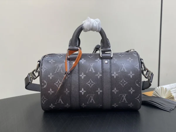 LV Keepall Bandoulière 25 Monogram 斜挎 旅行包-M11595：圖片 6