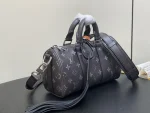 LV Keepall Bandoulière 25 Monogram 斜挎 旅行包-M11595：圖片 4