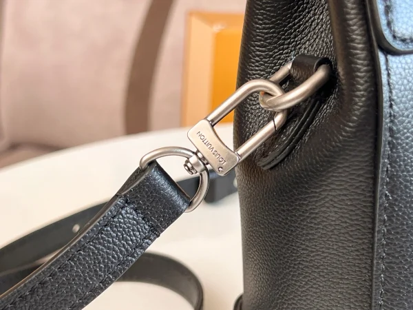 LV Steamer 15 Colourado 微粒面小牛皮 斜挎手提包-M11637：圖片 10
