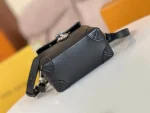 LV Steamer 15 Colourado 微粒面小牛皮 斜挎手提包-M11637：圖片 12