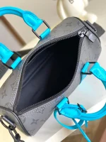 LV Keepall Bandoulière 25 Monogram 斜挎旅游旅行包包-M11645：圖片 18
