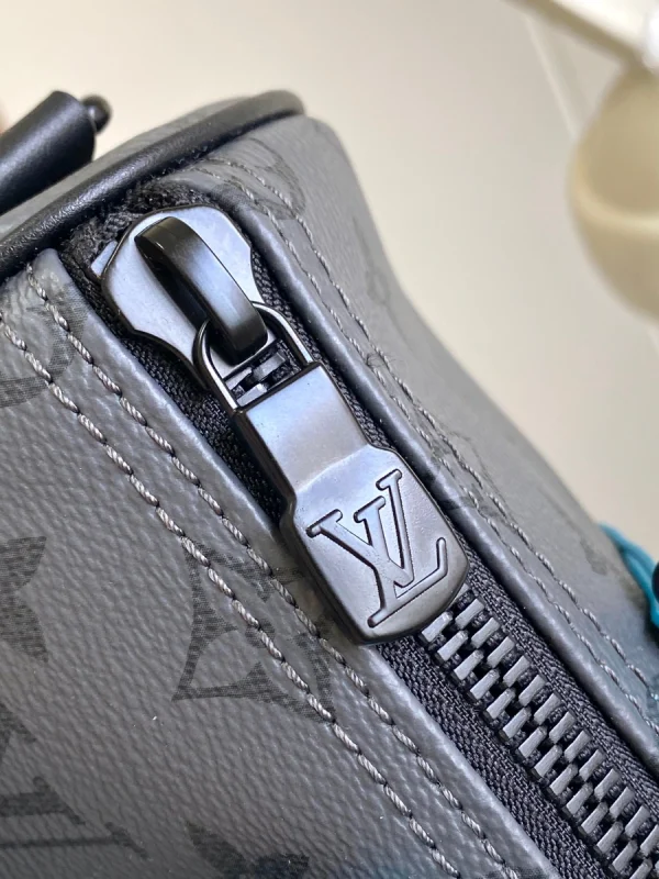 LV Keepall Bandoulière 25 Monogram 斜挎旅游旅行包包-M11645：圖片 15