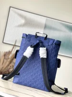 LV Christopher MM Taurillon 牛皮 旅行 雙肩背包 背包-M11688：圖片 5