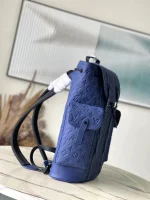 LV Christopher MM Taurillon 牛皮 旅行 雙肩背包 背包-M11688：圖片 4