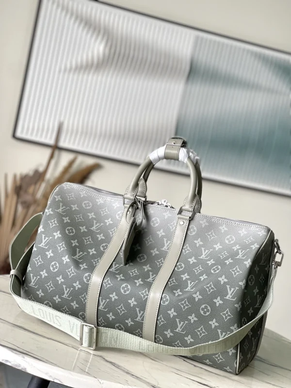 LV Keepall Bandoulière 45 Monogram 旅行包-M11718：圖片 5