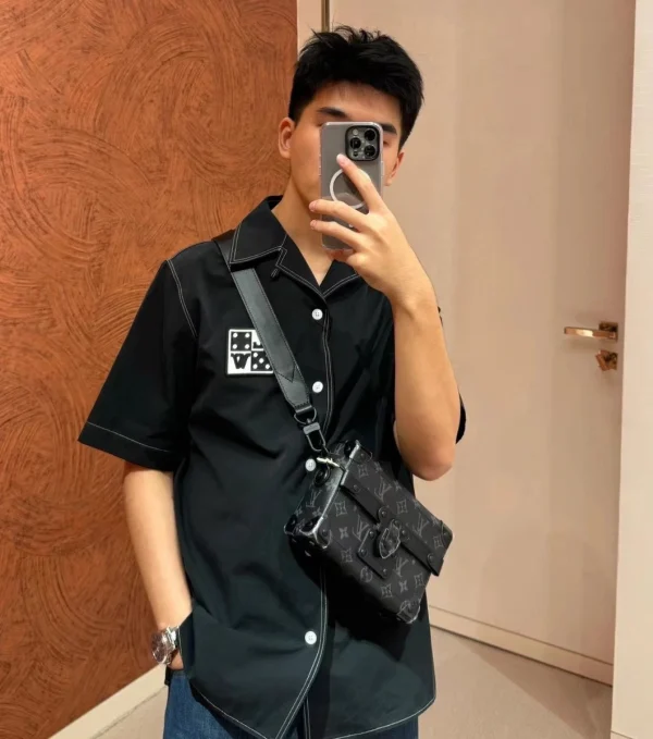 LV Soul Trunk Monogram 男用盒子包 斜揹包-M11743：圖片 4