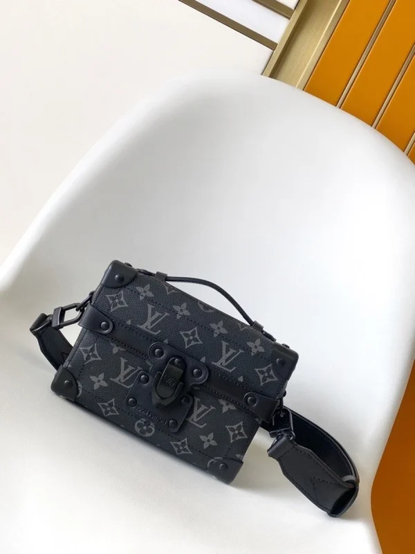 LV Soul Trunk Monogram 男用盒子包 斜揹包-M11743：圖片 5