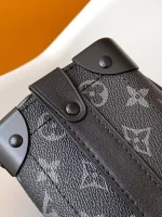 LV Soul Trunk East West Monogram 黑色 單肩包-M11744：圖片 7