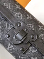 LV Soul Trunk East West Monogram 黑色 單肩包-M11744：圖片 6